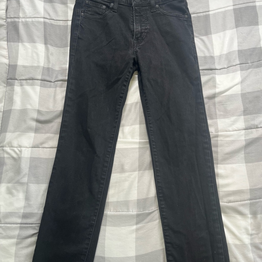 Express Black Straight Jeans Classic Style